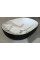 Раковина накладна MIXXUS PREMIUM ELLIPSE-0105 MARBLE-BLACK 600х400х150mm (MP6565)