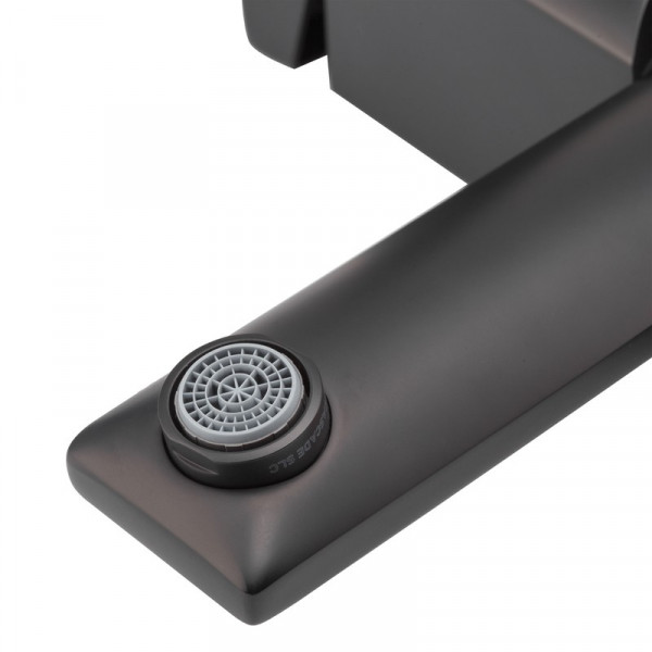 Змішувач для ванни з коротким виливом Koer KB-41010-05 (Колір чорний) (KR3485)