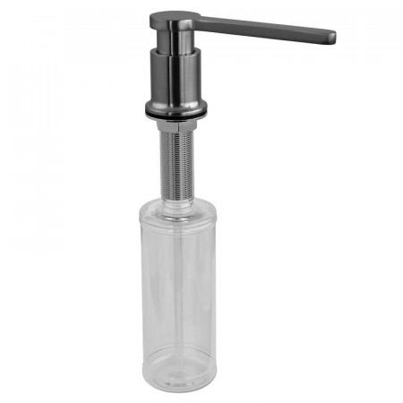 Дозатор для мийного засобу врізний Koer SDB-03-07 300 мл (колір графіт) (KR5634)