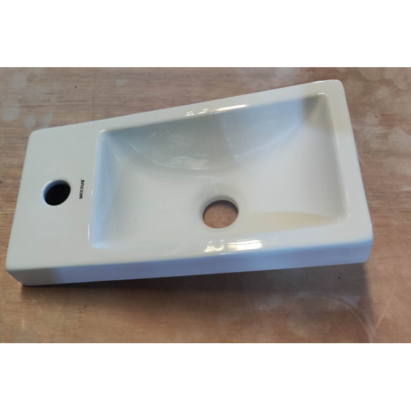 Раковина меблева Mixxus Premium QUADRO-1501 400х215х105mm з отвором під змішувач (MP6502)