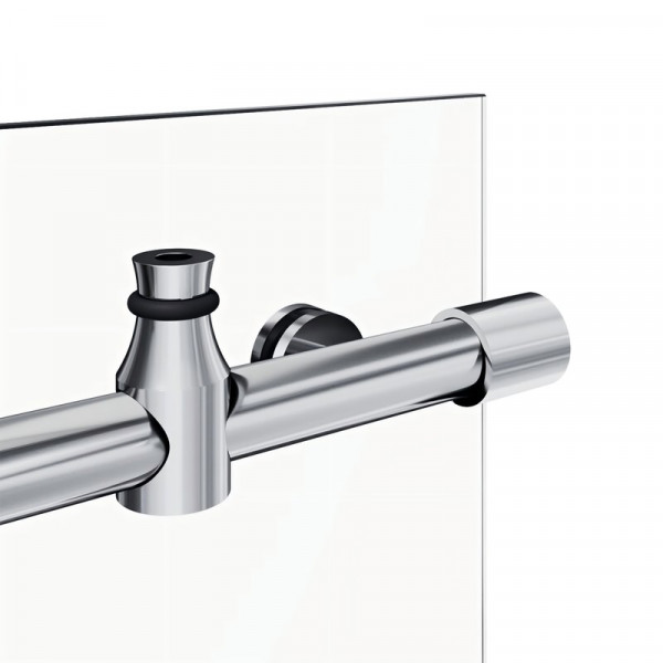 Душова кабіна без піддону Koer SR SC07-120x90x200-TR-01 прозоре скло Easy Clean 8мм, хром (KR5370)