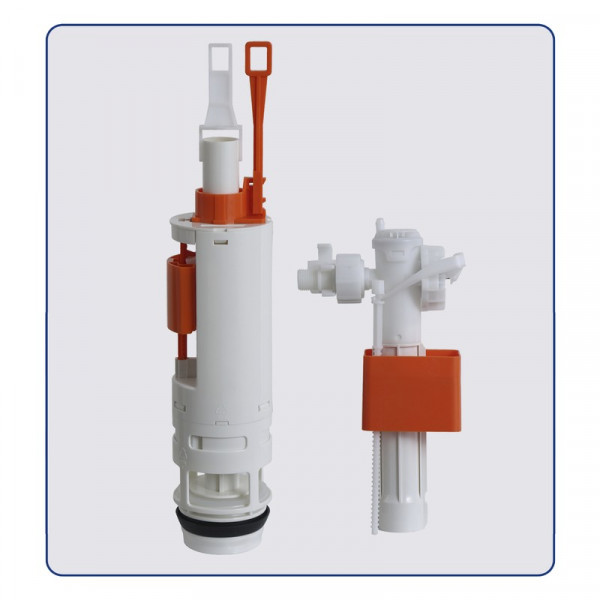 Комплект інсталяційний для унітазу Koer KT-0501-03 (з пан. змиву KT-0601-03 Біла + звукоіз.)  (KR5169)