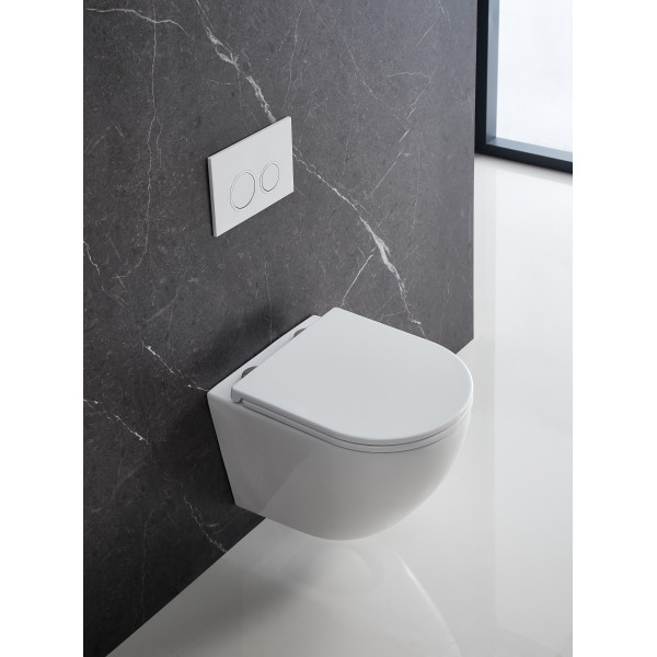 Унітаз підвісний Mixxus Premium Ellipse-0301-T3 495x365x365mm, система змиву Tornado 3.0 (MP6461)