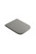Сидіння-кришка для унітазу Mixxus Premium SEAT COVER QUADRO-2004 GRAY 425х358х32mm дюропласт (MP6686)