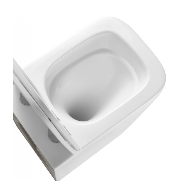 Комплект Grohe Set Унітаз QUADRO-0301-T3 + Інсталяція 38536001 + панель 38732000 (38536001QUADRO0301T3)