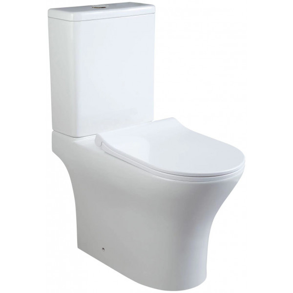 Унітаз-компакт Mixxus WAVE-0402-T3 650x350x830mm система змиву TORNADO 3.0 (MI7037)