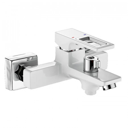 Змішувач для ванни Mixxus Premium DANTE 009 EURO White-Chrome (MI6795)