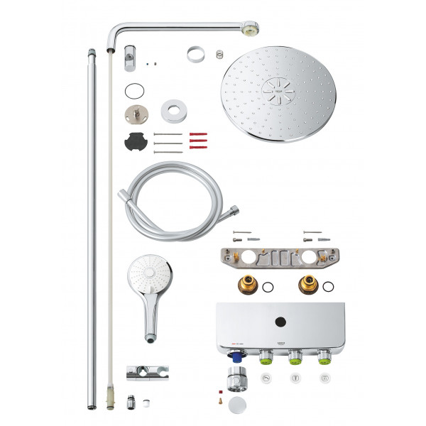 Душова система з термостатом для душа Grohe Euphoria SmartControl System (26507000)