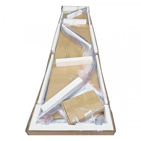 Душова кабіна без піддону Koer SR SC04-90x90x195-TR-07 прозоре скло Easy Clean 5мм, графіт (KR5362)