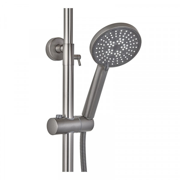 Душова колона із змішувачем Champion SAP-009-J Graphite (нерж. сталь) (CH6165)