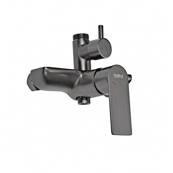 Душова колона із змішувачем та подовжувачем у комплекті Haiba Alex 003-J Graphite (HB3996)