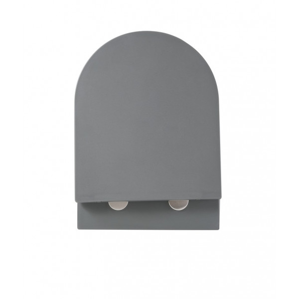 Комплект: Mixxus Premium Ellipse-SET-2101 Gray (в 2 ящ) Унітаз система змиву Tornado 3.0+ Інсталяція Koer KT-0404 + панель KT-0604-07 Gun Gray (MP6668)