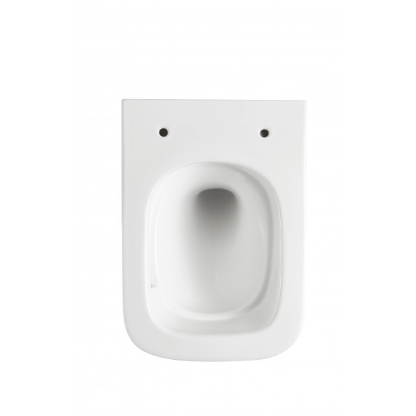 Унітаз підвісний Mixxus Premium Quadro-0301-T3 490x340x360mm, система змиву TORNADO 3.0 (MP6453)