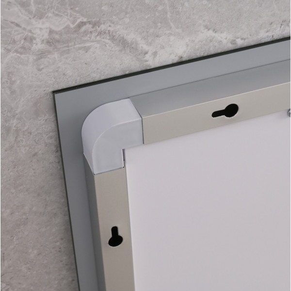 Дзеркало Mixxus TWEE MR09-80x60-Reverse з Led Touch, Anti-fog, димером, регулятором яскравості (MI6660)