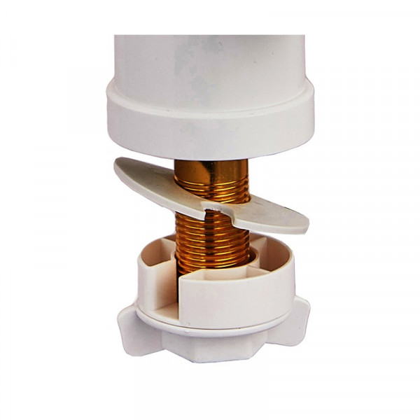 Водонагрівач 3,3 kW проточний з індикатором температури, гнучкий вилив, MIXXUS Electra 150-EF (MI8171)