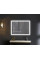 Дзеркало Mixxus FLAT MR04-100x60 з Led Touch, Anti-fog, димером, регулятором яскравості, годинником (MI6008)