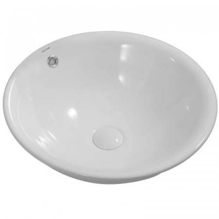 Раковина врізна на стільницю MIXXUS PREMIUM TOPPER-1601 470х470х180mm з переливом (MP6571)