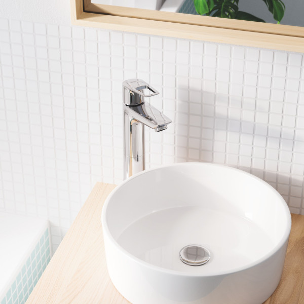 Змішувач на стільницю для раковини XL-розміру Grohe BauLoop New (23764001)