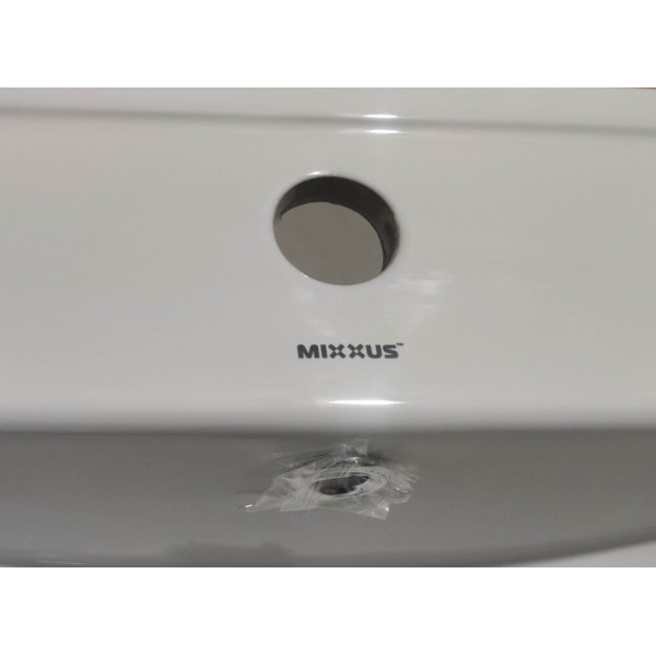 Раковина меблева Mixxus Premium CUBIC-1501 610х460х170mm з отвором під змішувач та переливом (MP6495)