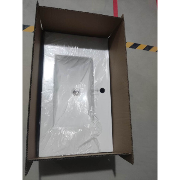 Раковина меблева Mixxus Premium CUBIC-1503 810х460х170mm з отвором під змішувач та переливом (MP6497)