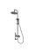 Душова колона зі змішувачем з кнопковим перемикачем з алюмінію CHAMPION PBD-009-J GRAPHITE, 4 режими (CH6550)