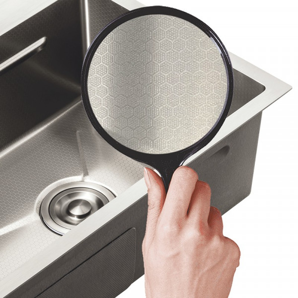 Мийка з нержавіючої сталі MIXXUS MH6050 DECOR SS COLOR (MH6050 DECOR NANO-SILVER) (3.0/0.8) колір нержавійка (MI7043)