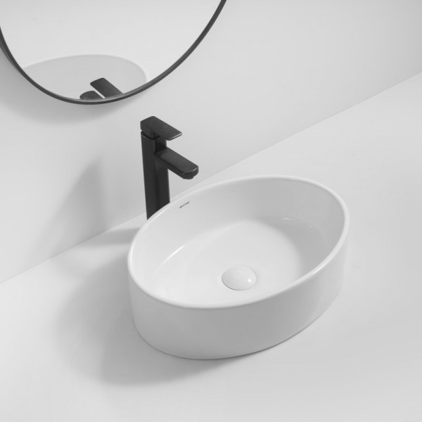 Раковина накладна Mixxus Premium BEVEL-0106 500х355х140mm (MP6546)