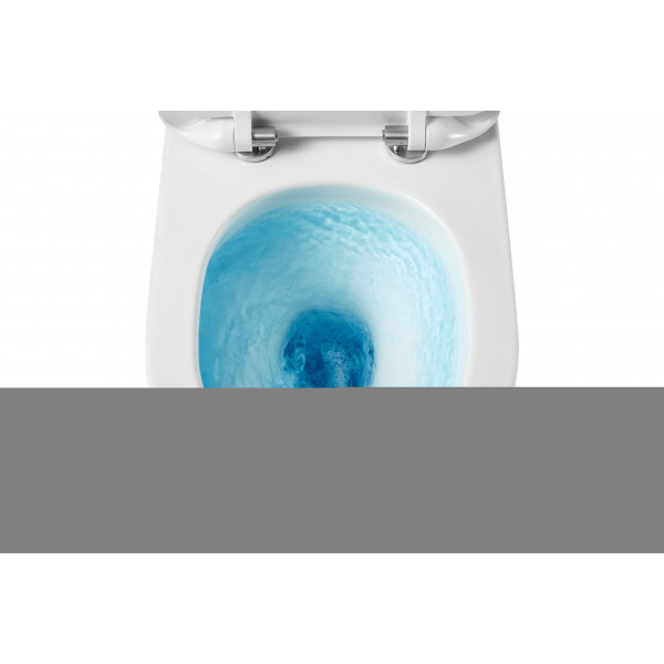 Унітаз підвісний Mixxus Premium Ellipse-0302-T3 495x360x370mm, система змиву Tornado 3.0 (MP6462)