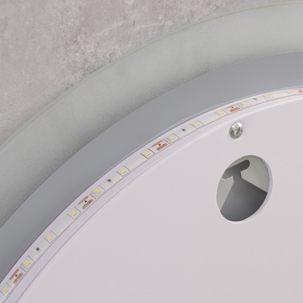 Дзеркало Mixxus PLAIN MC10-60 з Led Touch, Anti-fog, димером, регулятором яскравості, годинником (MI6013)