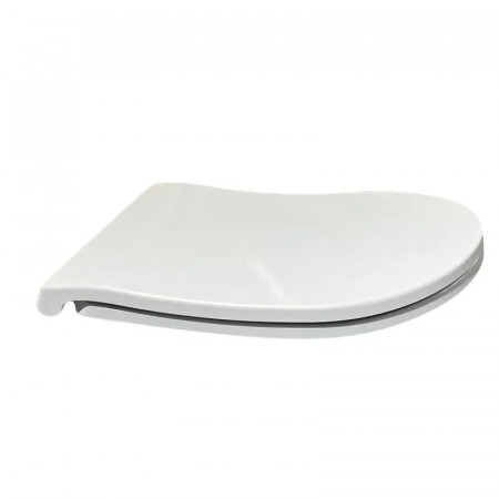 Сидіння-кришка для унітазу Koer AC-0101-SEAT COVER 450х390х80mm дюропласт з мікроліфтом (KR5617)