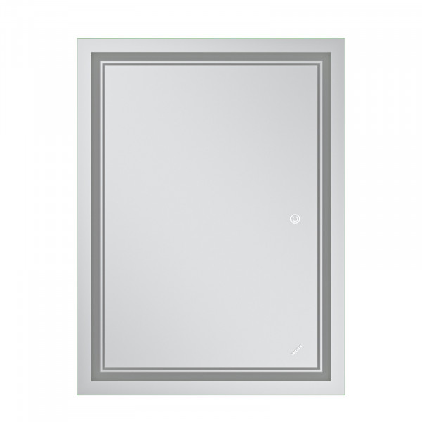 Дзеркало Mixxus Premium QUADRO MR20-80x60-Reverse з Led Touch, Anti-fog, димером, регулятором яскравості (MP6619)