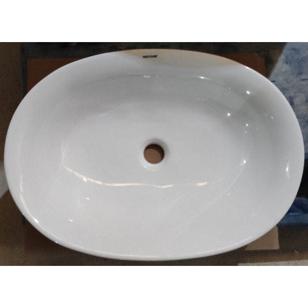 Раковина накладна Mixxus Premium ELLIPSE-0103 550х390х140mm (MP6553)