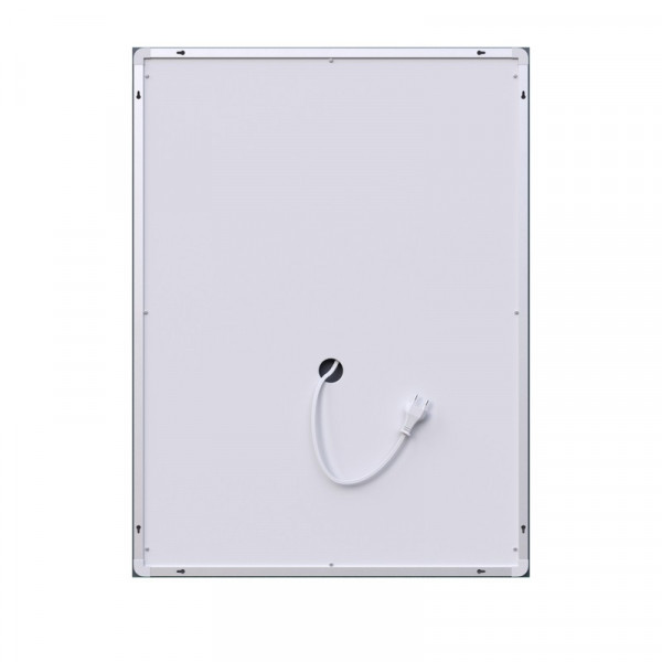 Дзеркало Mixxus Premium FLASH MR21-70x90 з Led Touch, Anti-fog, димером, регулятором яскравості, годинником (MP6618)