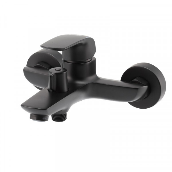 Змішувач для ванни з коротким виливом Koer KB-40008-05 (Колір чорний) (KR3473)