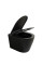 Унітаз підвісний Mixxus Premium BEVEL-0304-T1 BLACK 480x360x360mm сист. змиву TORNADO 1.0 (MP6677)