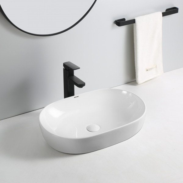 Раковина накладна MIXXUS PREMIUM ELLIPSE-0105 600х400х150mm (MP6563)