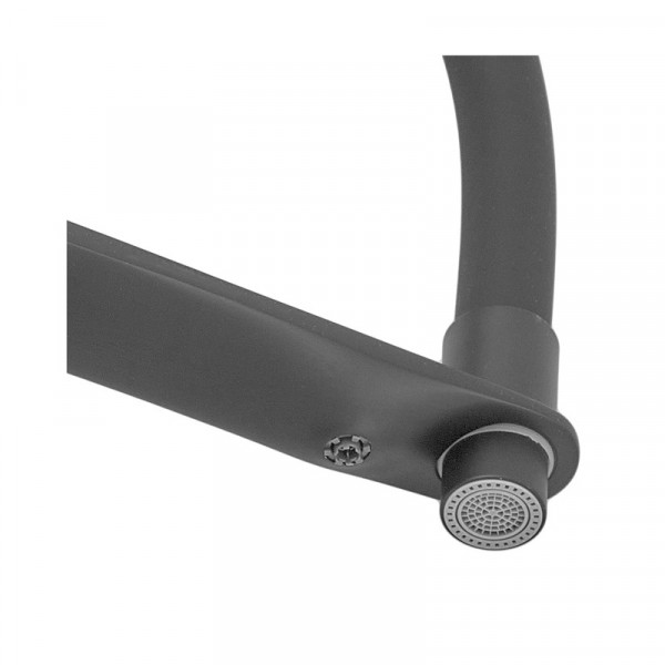 Змішувач для кухні Mixxus Premium DERBY 021 (NUT) BLACK REFL.BLACK з виходом для питної води  (MI6606)