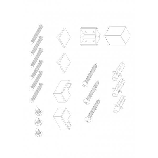 Бічна стінка до кабіни Koer SR SW05-90x200-TR-01 прозоре скло Easy Clean 6мм, хром (KR5407)