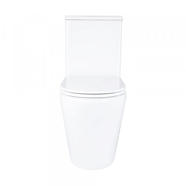 Унітаз-компакт Mixxus BEVEL-0405-R 605х370х800mm, система змиву RIMLESS (MI6728)