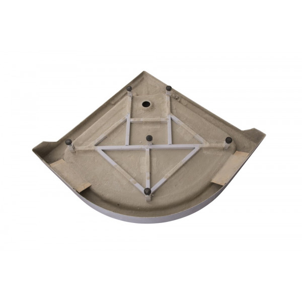 Душовий піддон з сифоном Mixxus PLAIN ST01-90x90x13 діаметр зливу 52 мм (MI6916)