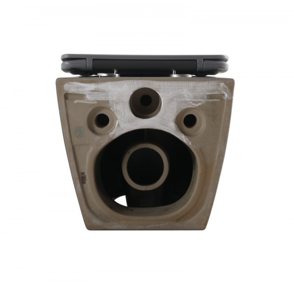 Унітаз підвісний Mixxus Premium ELLIPSE-0309-T1 GRAY 530x360x350mm система змиву TORNADO 1.0 (MP6655)