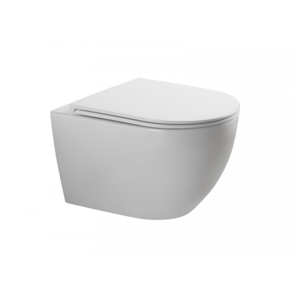 Комплект: Mixxus Premium Ellipse-SET-2101 (в 2 ящ) Унітаз система змиву Tornado 3.0+ Інсталяція Koer KT-0404 + панель KT-0604-03 White (MP6667)