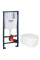 Комплект Grohe Set Унітаз TOPPER-0302-T3 + Інсталяція Grohe Rapid SL 38772001 (38772001TOPPER0302T3)