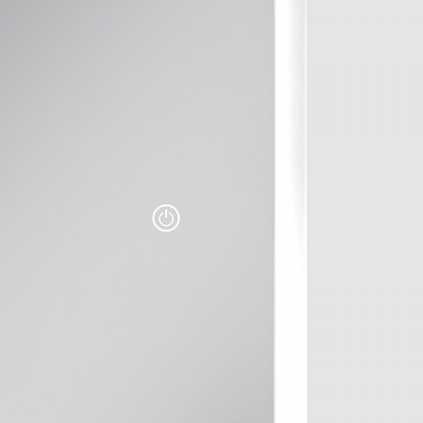 Дзеркало Mixxus Premium OLIVARY MR19-100x80-Reverse з Led Touch, Anti-fog, димером (3-6,5kK) (MP6629)