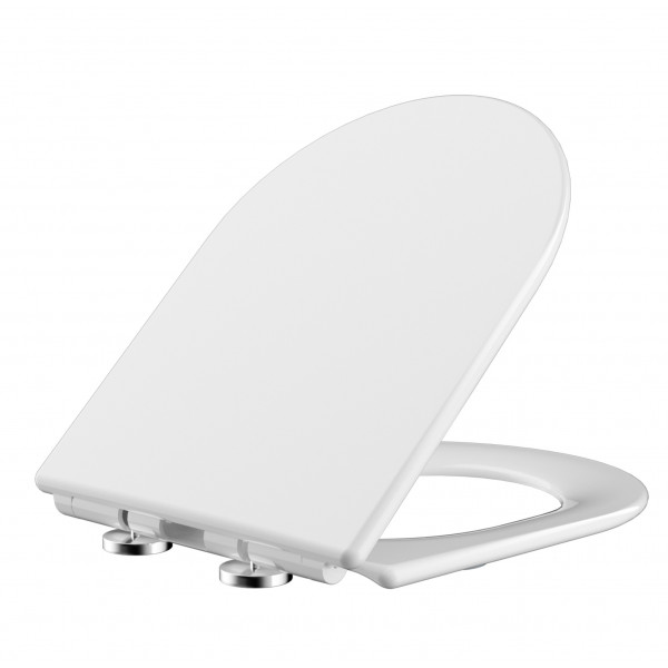 Сидіння-кришка для унітазу Mixxus SEAT COVER BEVEL-2003 з мікроліфтом 420х334х36mm (MI6691)