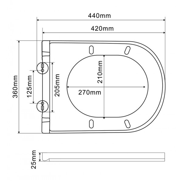 Унітаз-біде підвісний Mixxus Premium ELLIPSE-1301-R 500x365x350mm система змиву RIMLESS (MP6659)