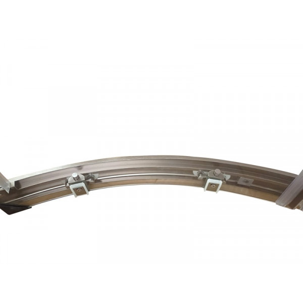 Душова кабіна без піддону Koer SR SC04-90x90x195-TR-07 прозоре скло Easy Clean 5мм, графіт (KR5362)