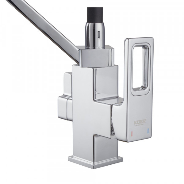 Змішувач для кухні Koer KB-72009-01 з виходом для питної води (KR5006)