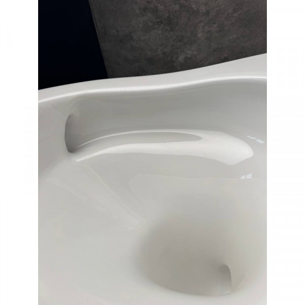 Унітаз підвісний ергономічний Koer TT-0101-T3 520x360x360mm система змиву TORNADO 3.0 (KR5615)