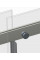 Бічна стінка до кабіни Koer SR SW01-90x200-TR-07 прозоре скло Easy Clean 8мм, графіт (KR5382)
